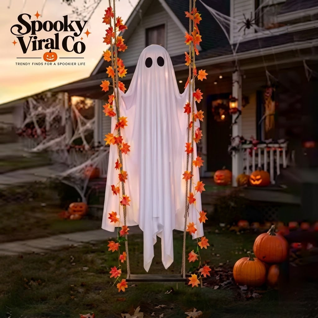 Halloween Swinging Hanging Lamp | Spooky Viral Co