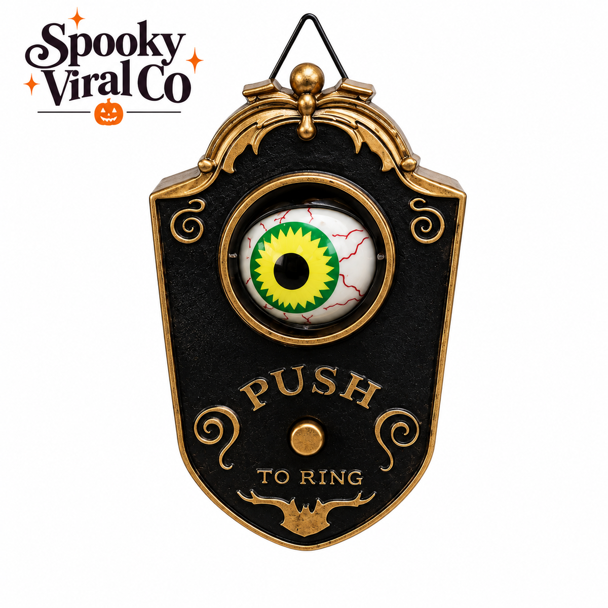 Halloween One Eyed Doorbell LED Electric Luminous Sounding