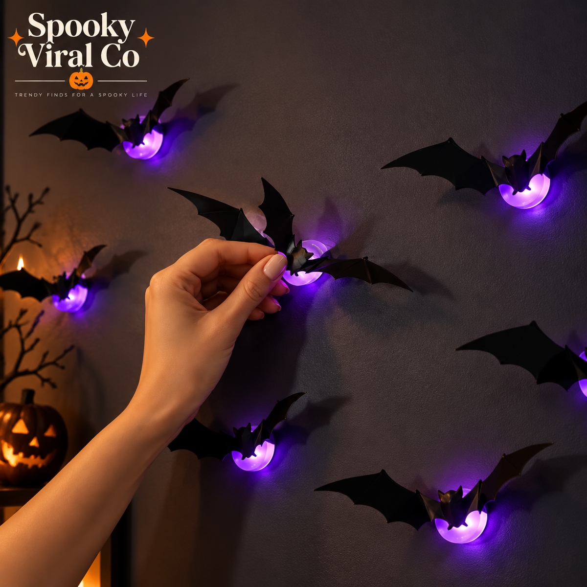 3D LED Bat Light