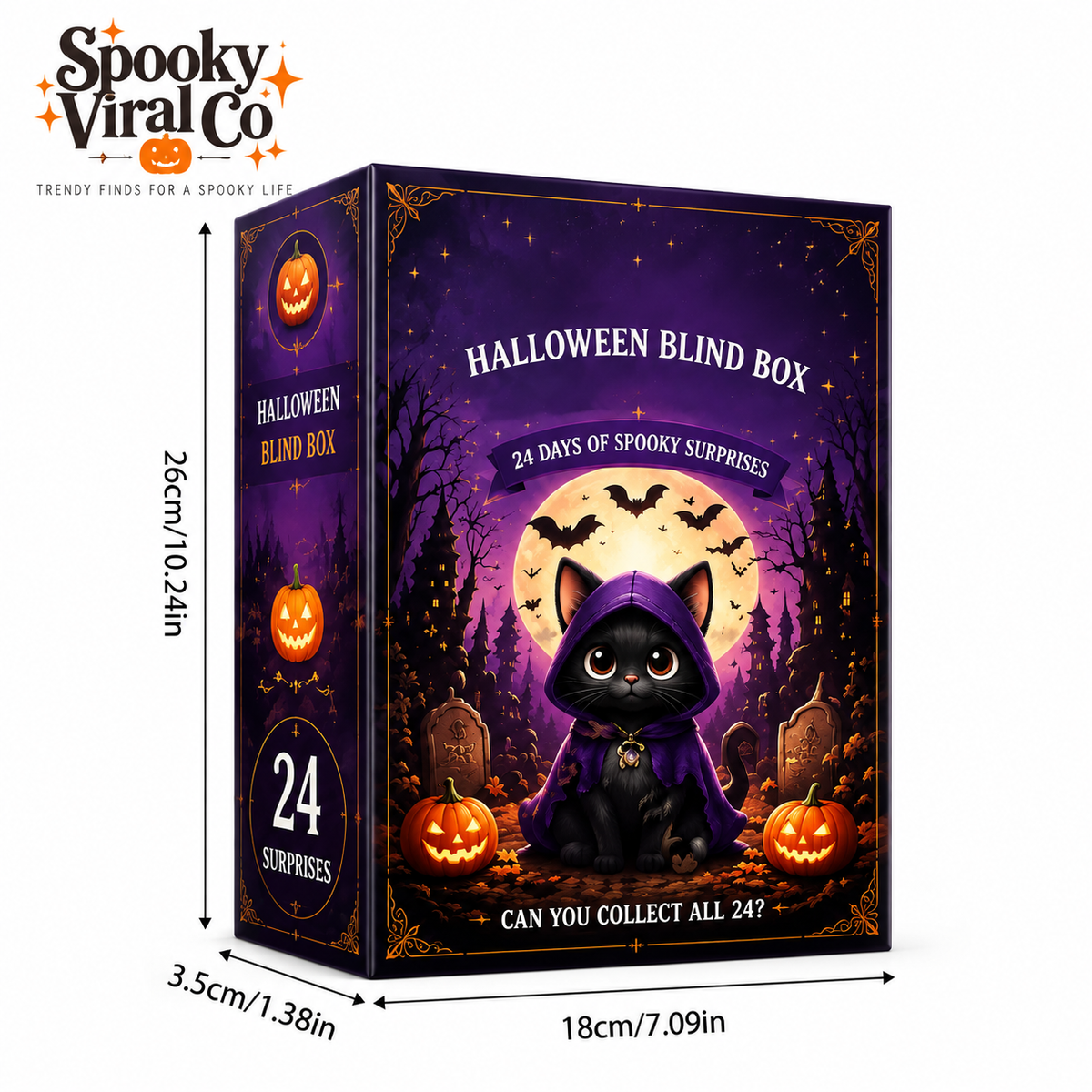 Advent Calendar 2D  Halloween | Spooky Viral Co