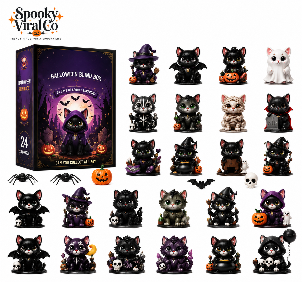 Advent Calendar 2D  Halloween | Spooky Viral Co
