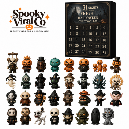 Nights of Fright Halloween Countdown Box | Spooky viral Co